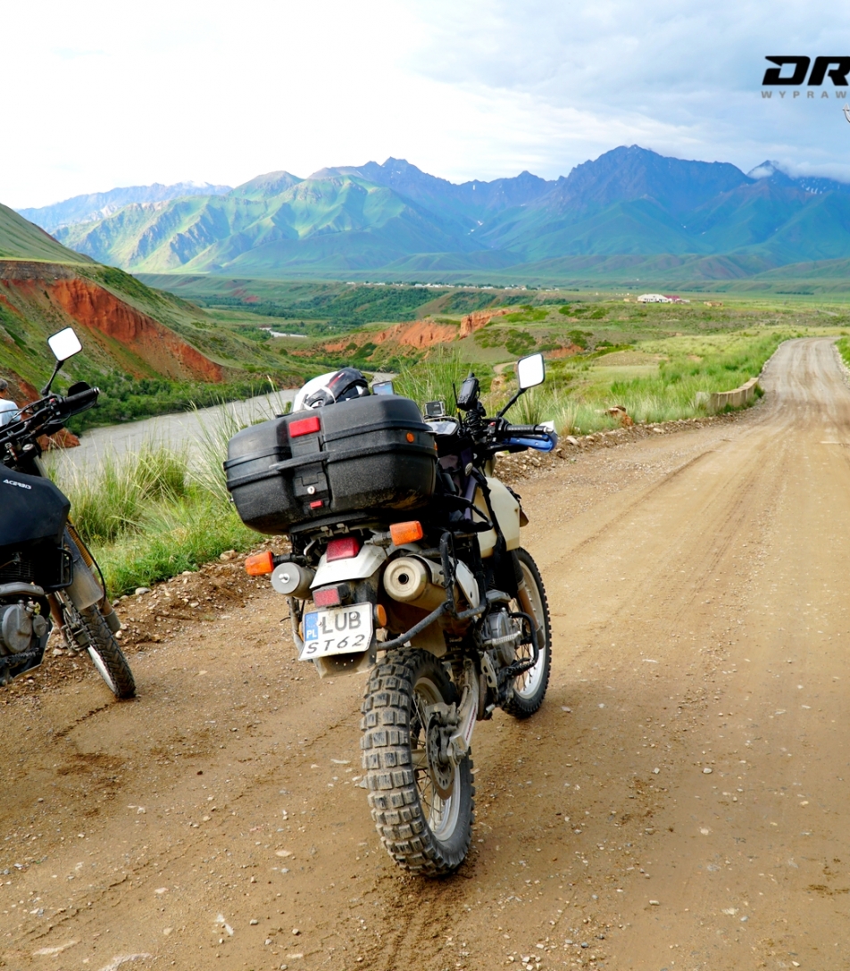 motocykle transport kirgizja tadżykistan
